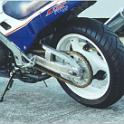 HRC swingarm.