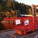 The dock at Vesuvius Bay, on Saltspring Island.  Damned expensive place to tie up, given NO facilities whatsoever, but it was also walking distance to Arlene's house.